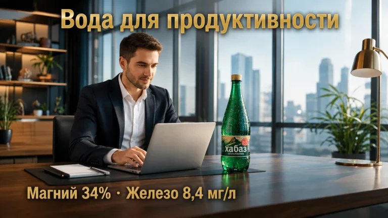 «Хабаз» для офисных работников: как вода влияет на продуктивность и защищает от выгорания